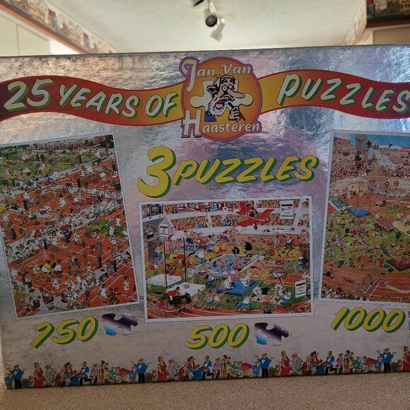 Jumbo Jan Van Haasteren 25 Years of Puzzles  #01490 - Picture 1 of 6